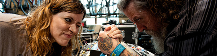 Chuck & Lisa of Wussy and Tigerlilies