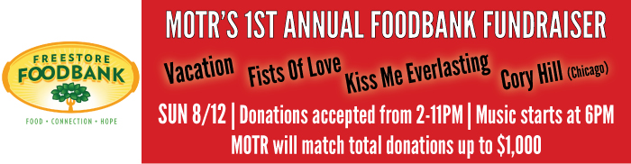 MOTR's 1st Annual Foodbank Fundraiser | 2nd SUNDAY!
